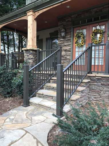 Homepage Stair Solution, Metal Outdoor Railings For Stairs