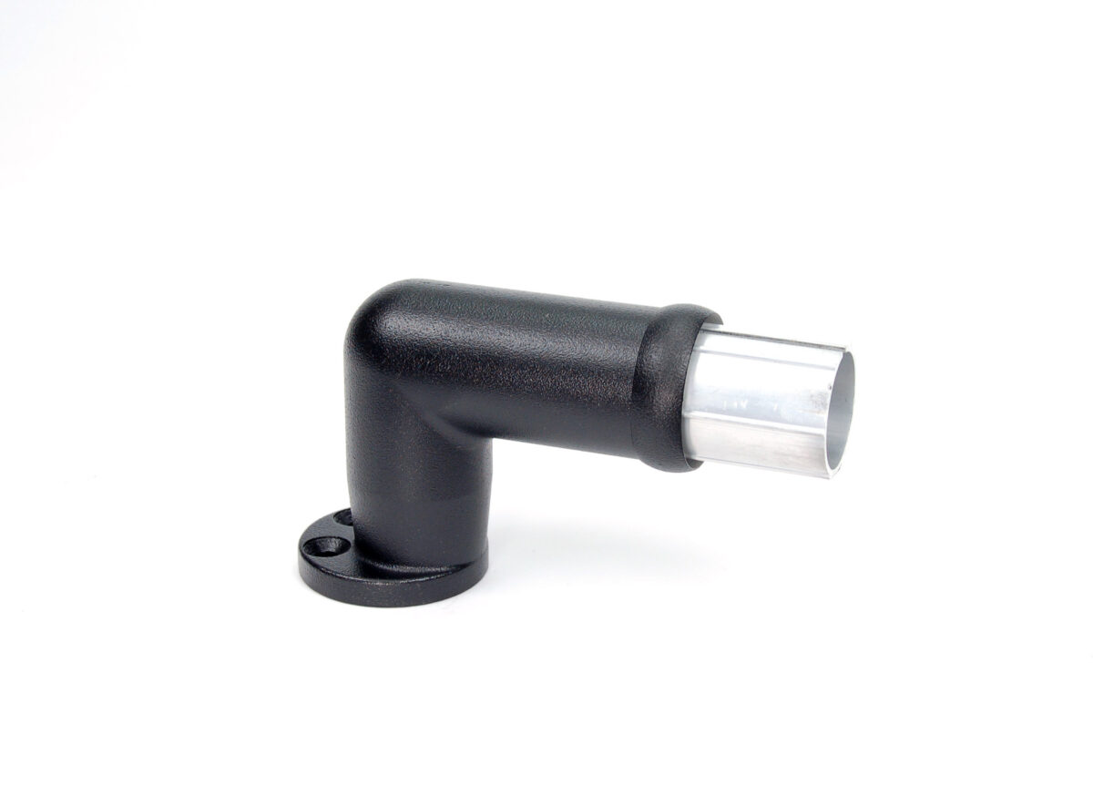 Quick Attachment Sliding Rails Round Railing Quick Return-ADA - Stair Solution